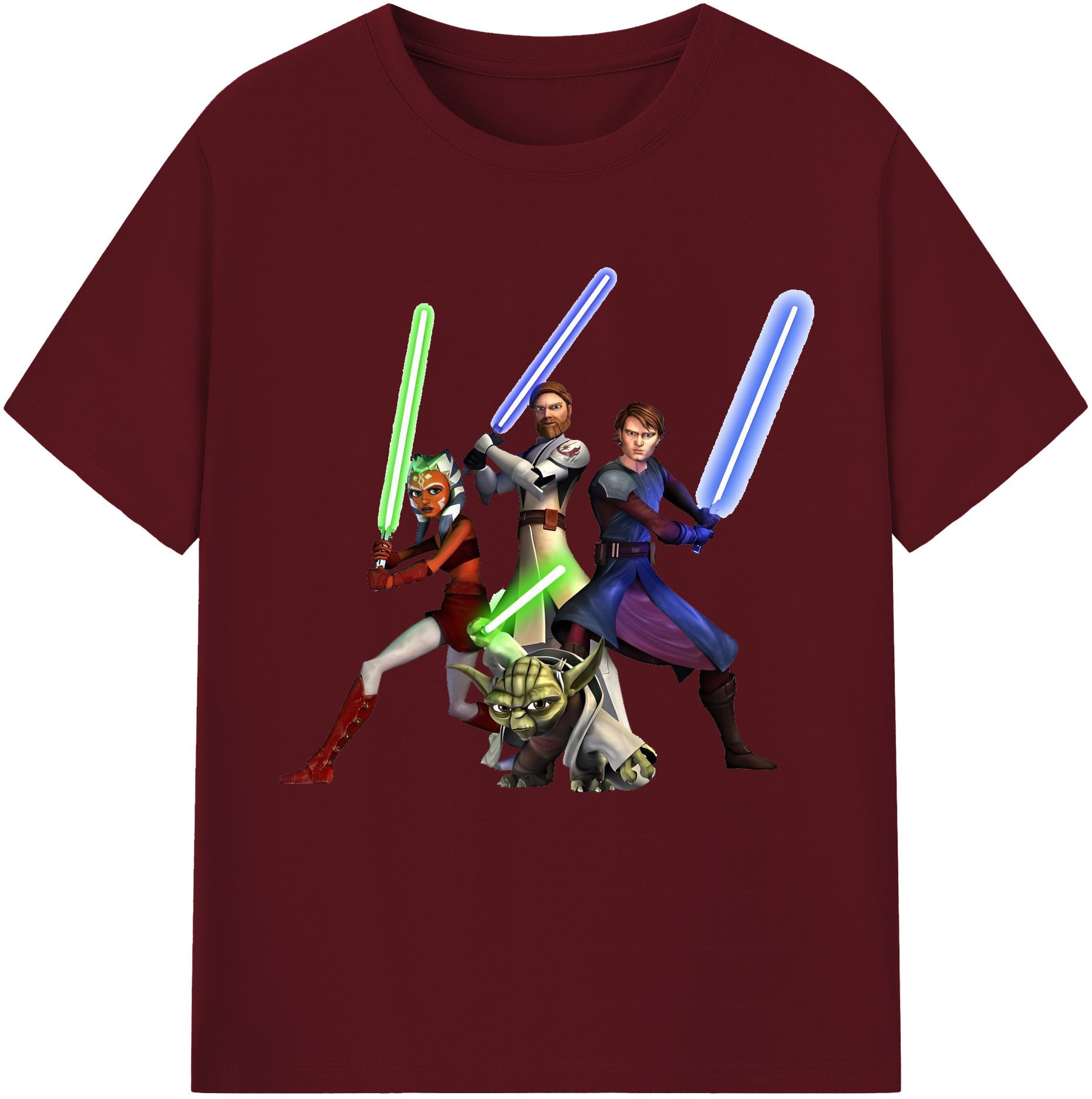 （画像用） スター・ウォーズ Star Wars 綿100％半袖Tシャツ（フロントプリント）